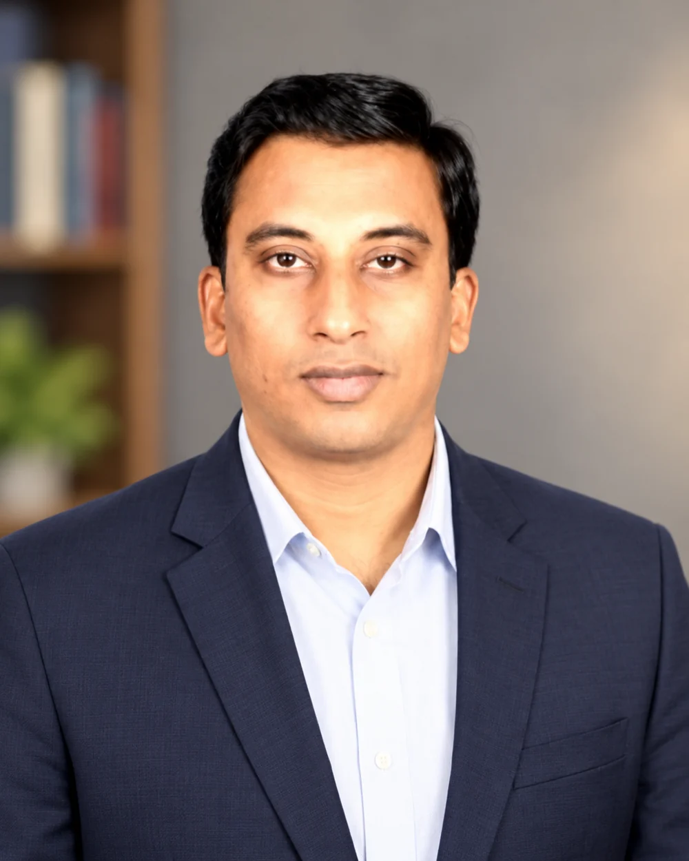 Professional portrait of Dr. N. Meenakshisundaram